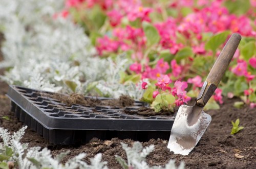 Responsible recycling and reuse in a Bedford Park garden service