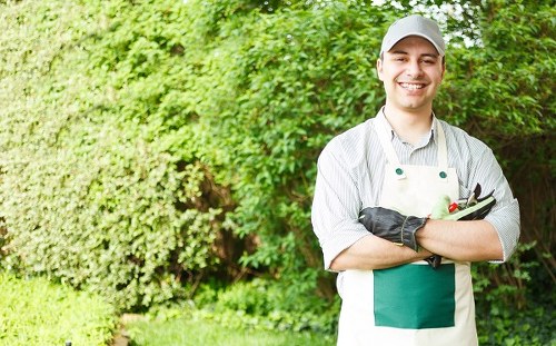 Protective equipment used by a professional gardener